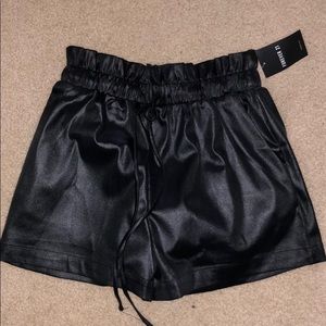 Leather Shorts